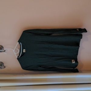 Tracksmith Harrier Long Sleeve - women's medium, color forest green